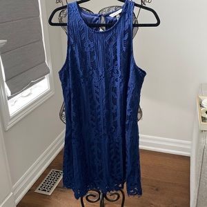 Speechless blue lace dress. BNWT